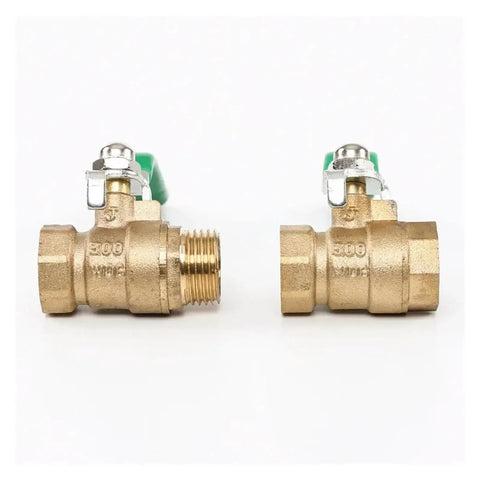 No Sweat 1/2 Inch Brass Ball Valve Male To Female Quick Turn Swivel Handle Drip Free Shut Off Pipe Fitting heavy duty plumbing valve