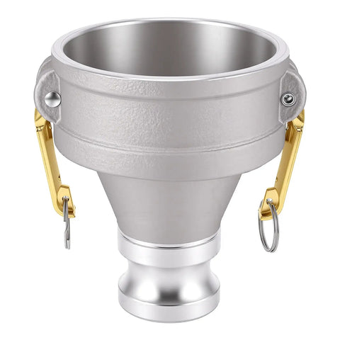 Built Like A Tank Type Da Camlock Reducer Fitting With Rugged Aluminum Hose Adapter Coupler for quick connections