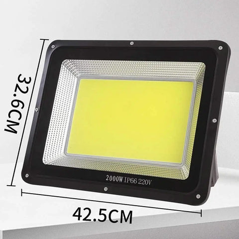 Heavy Duty LED Floodlights Hella Bright 6000K Daylight Wall Mount IP66 Fully Weatherproof with dimensions 42.5cm x 32.6cm.