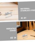 Premium 2PC Broken Valve Thread Extractor Kit That Slays Faucet Screw Removal Jobs, stainless steel, for damaged bolt and valve repairs
