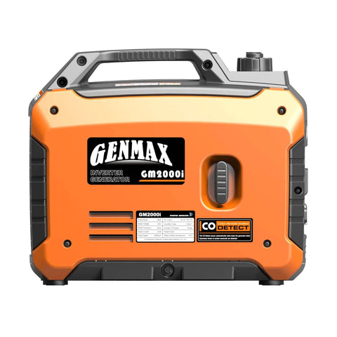 Ultra Quiet 2000W Inverter Generator For Home Backup And Camping EPA Compliant Eco Mode Lightweight Portable Power front view
