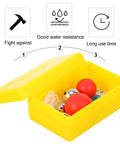 Hands On Pendulum Acceleration Measurement Physics Kit For Classrooms, yellow box with red balls, portable science tool