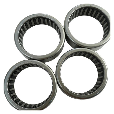 Engineered With Badass Durability For A Heavy Duty Needle Roller Bearing 30 By 38 By 16 Millimeters in a group of four pre-lubricated bearings.