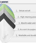15 Pack Microfiber Glasses Cleaning Cloths For Eyewear Phones Watches And Delicate Screens Soft Lint Free Wipes featuring features list