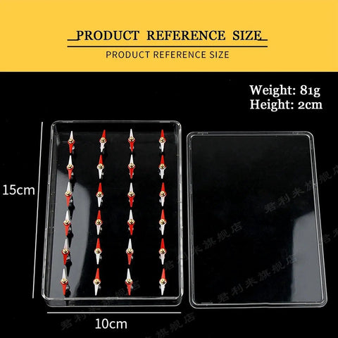 Magnetic Molecular Model Kit For Physics Class, Clear Plastic Teaching Box With 24 Magnetic Spheres, Hands On Magnetism Tool