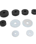 Dimple Die Set For Sheet Metal With 5 Sizes And 2 Steel Backing Plates Flared Hole Dies in carbon steel and nylon
