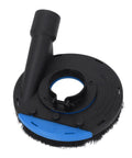 Badass Angle Grinder Dust Collecting Guard For 100Mm And 115Mm Small Grinders With Osha Compliant Triple Layer Concrete Filtering And Reinforced Abs Protective Shield Cover, focuses on the ABS brush design.