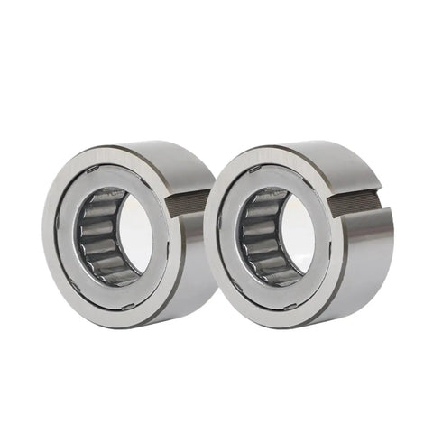 B212 Cam Clutch One Way Bearing Needle Roller With Keyway Heavy Duty Shop Grade Industrial Motor, two metal bearings.