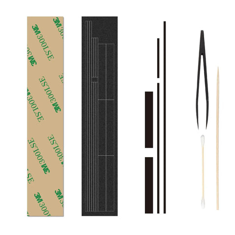 Top-Notch Pre-Cut Light Seal Foam Kit Takes Care of Light Leakage for Minolta Hi-Matic 7 7S 7S II Film Camera with foam strips and tools.