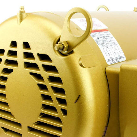 Close-up of 3-Phase General Purpose AC Motor, 215T Frame, OPSB Enclosure