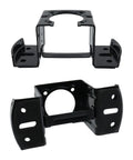 Two Pack Ceiling Fan Mounting Brackets, Universal Hanging Brackets for Home Ceiling Fans, Durable Black Iron Construction