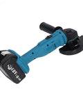 Badass 18V Brushless Cordless Angle Grinder With Rechargeable Lithium Battery For Cutting Polishing Metal And Wood Professional Power Tool.