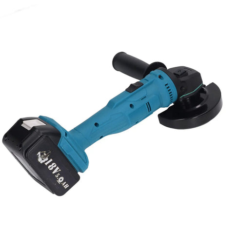 Badass 18V Brushless Cordless Angle Grinder With Rechargeable Lithium Battery For Cutting Polishing Metal And Wood Professional Power Tool.