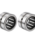 Heavy Duty NK15/16 Needle Roller Bearing Two Piece Set with steel casing, 15mm bore, 23mm OD, 16mm width for reliable performance.