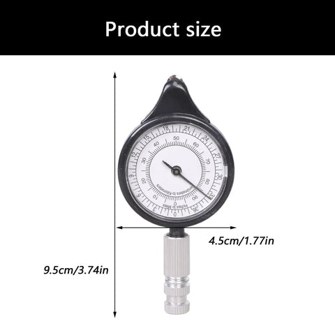 Pro Grade Map Distance Meter Delivering Dead On Accuracy And Quick Unit Switches Built Tough for hardcore jobs, shown with size dimensions.
