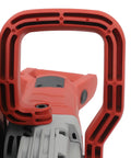 Heavy Hitter Circular Concrete Saw Powered By A Rugged 3000W Copper Motor And Thirteen Point Eight Inch Blade handle detail.