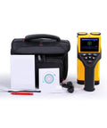 Hella Reliable Digital Wall Scanner And Rebar Detector Featuring Multi Purpose Pipe Cable Locator with carrying case and accessories.