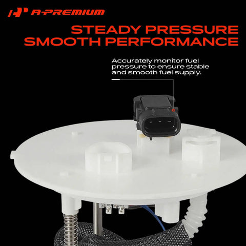Top Shelf Electric Fuel Pump Module Assembly Fix For Toyota Sienna Without Pressure Sensor, showing fuel pump module with connector.