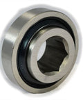 Rugged Beefed-Up Hex Bore Agricultural Bearing Featuring Triple Lip Seal And Non Relubricable Design For 1 1/4 Inch Shafts On 430 435 530 535 Balers Compatible Peer Fafnir Bca close-up view