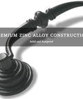 Slick And Dang Durable Drop Bail Cabinet Pulls With Oil Rubbed Bronze Finish showcasing premium zinc alloy construction.