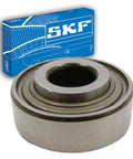 AG 204RY2 Angular Contact Ball Bearing Featuring Dual Rubber Seals And Ground Precision Races with SKF box, smooth rotation design.