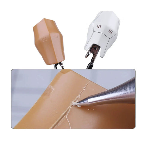 Top Shelf Steel Modeling Scriber Pen For Glass And Ceramic Etching Plus Metal Carving Marks featuring sharp tip on a sculpting tool.