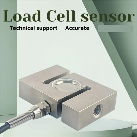 S Shape Load Cell Sensor For Tension And Compression 5kg To 5t Range Alloy Steel IP66 Waterproof Ideal For Crane And Hopper Control Systems