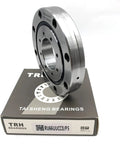 Premium Top Shelf Cross Roller Bearing Ring Ru66 Ru66Uu Ru66Uucc0 Slewing Bearing on packaging with steel finish.