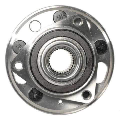 Top view of Tough As Nails 4 Piece Front And Rear Wheel Bearing And Hub Assembly Kit For Saab Buick LaCrosse Regal Cadillac XTS And Chevy Impala.