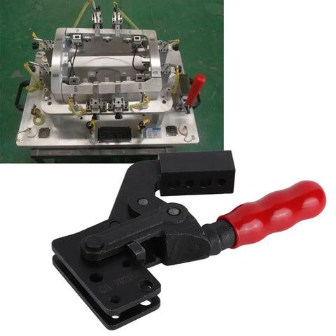 Beefy Quick Release Toggle Clamp For Boxes And Cabinets, Heavy Duty Latch Clamp Built From High Carbon Steel With 250kg Clamping Force