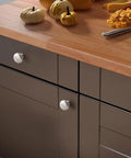 Brushed Nickel Cabinet Knobs And Pulls For Drawers And Closet Doors Fingerprint Resistant Durable Kitchen And Bathroom Cabinet Hardware