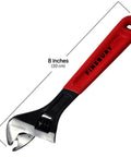Knuckle Hinge Bender Adjustable Wrench Tool For Residential Door Hinges DIY Friendly Hinge Pliers with ergonomic grip, 8 inches