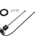 Built Like A Tank 34 Inch Fuel And Water Tank Sending Unit With 230 To 33 Ohm Signal Output For Boats Trucks Rv showing stainless steel sender and screws.