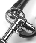 Chrome finish detail of Pre Rinse Sprayer For Commercial Sink Faucets With High Pressure 1.42 GPM, Heavy Duty Kitchen Sprayer