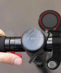 LCD Display Panel For E-Scooter Thumb Throttle And Speedometer, E-Bike Controller With Clear No Glare Readout mounted on a handlebar