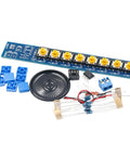 Top Notch Microwave Doppler Sensor Module For Wireless Motion Detection 10.525 GHz Body Induction Switch RCWL Style 24G Reliable Electronic Component With Precision And Stable Performance, parts kit