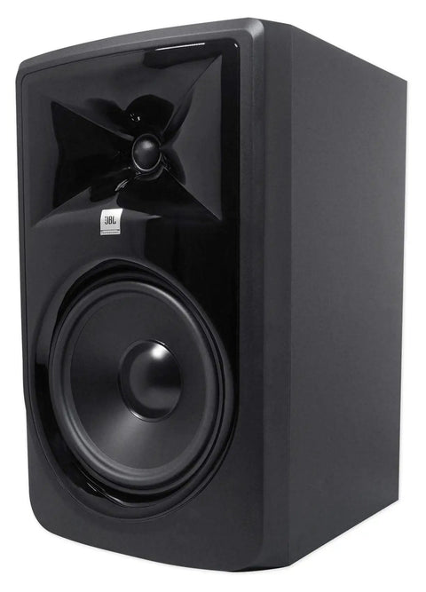 Two 8 Inch 2 Way Active Studio Reference Monitors With MkII Transducers Boundary EQ And Beefy Bass For Ultra Precise Mixing Crisp Highs And Smooth Response In Any Home Studio - front view