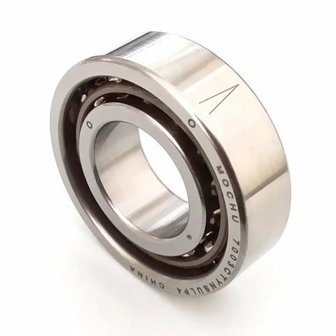 Top Shelf 17X35X10 mm Abec 7 Angular Contact Ball Bearing Single Row 15 Degree Angle For CNC Machines, precise P4 rated.