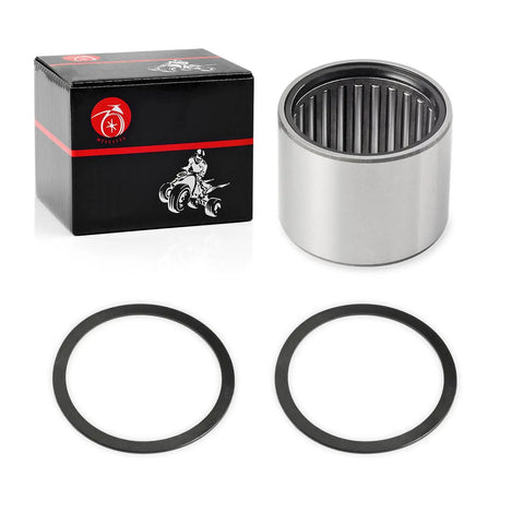 Heavy Duty Primary One Way Clutch Bearing And Washer For Can Am Maverick X3 Commander Defender Utv Replacement Parts Easy Bolt Up Smooth Shifting. Clutch bearing with two black washers.