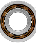 Precision Double Row Angular Contact Ball Bearings 2 Pack 5307 Open Design 35X80X34.9Mm front view showing inner structure and materials.