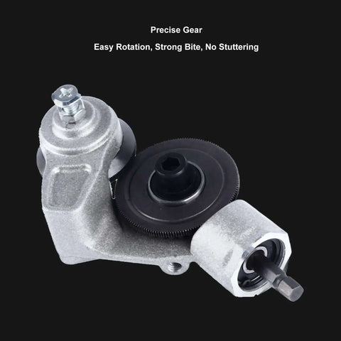 Electric Drill Refitting Plate Shears Attachment For Thin Iron Sheets 40mm Ti Steel Cutter Disc on black background