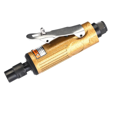 Heavy Duty Pneumatic Air Die Grinder Built Like A Badass Shop Workhorse For Crushing Steel Fabrication Tasks And Yielding Flawless Ground Edges Without Fail Professional Grade Performance with ergonomic grip and metal body.