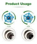 Forged Carbon Steel Gate Valve With Wheel Handle 1 Inch Full Bore Rotary Sluice Valve usage open and close demonstration