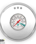 Thermometer dial on Gooseneck Kettle With Thermometer 34oz Stainless Steel Pour Over Coffee Maker And Tea Kettle With Precision Drip Spout