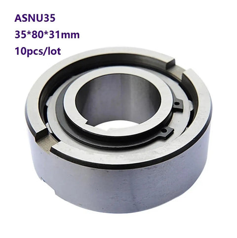 ASNU35 NFS35 One Way Clutch Roller Backstop Bearing heavy duty 35x80x31mm for industrial applications.