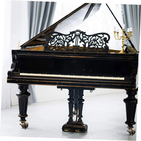 Heavy Duty Vintage Plate Casters With Dual Ball Bearings For Glide Like Butter Furniture Slides And Tough Workbench Hauls Quick Install on a grand piano