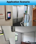 Application scenario for Three Point Three Foot Stainless Steel Cable Raceway For Home Office Cord Concealer with scratch-resistant finish.