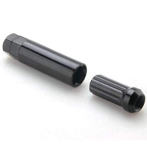 Pro Shop Grade Replacement 7 Point Drive Tuner Wheel Lug Nut Socket Key cold forged steel, 3.5 inches long, includes two pieces.