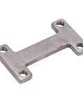Heavy Duty I Shaped Screw Plate Stainless Steel Robotic Clamp Fastener with four holes for secure channel bracket locking