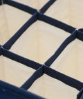 Inside view of Straight Up The Best Hella Waterproof Oxford Cloth Storage Box For Clothing Organization Featuring 13 Grids.